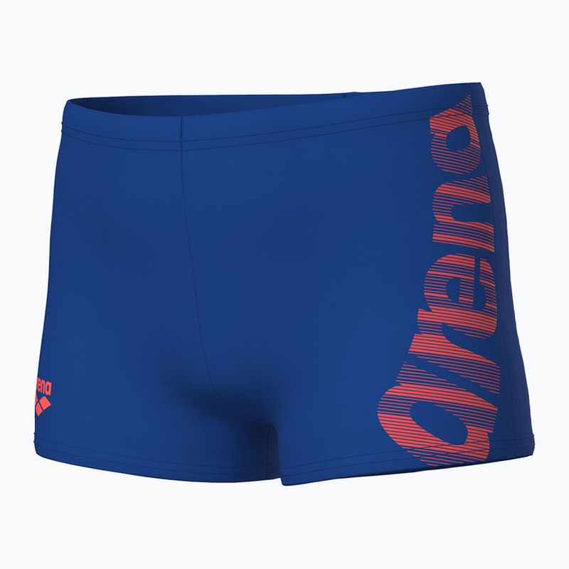 Bokserki pływackie dziecięce arena Graphic Swim Short royal 3