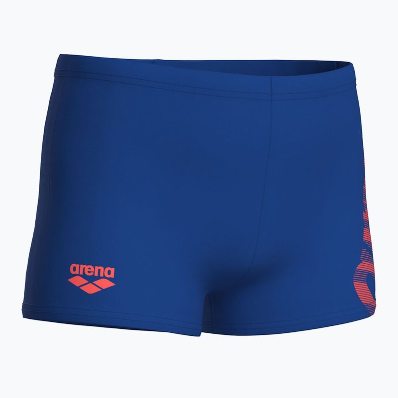 Bokserki pływackie dziecięce arena Graphic Swim Short royal 4