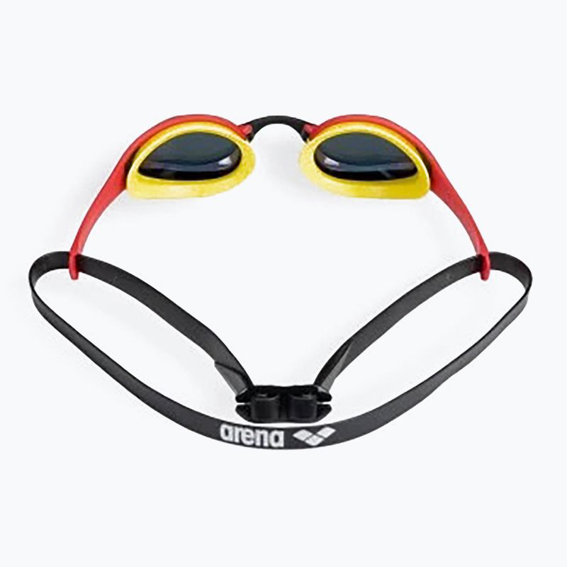Okulary do pływania arena Cobra Ultra Swipe Mirror gold/red 3