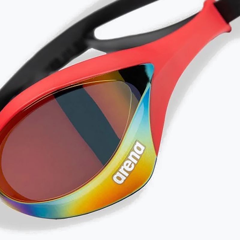 Okulary do pływania arena Cobra Ultra Swipe Mirror gold/red 5