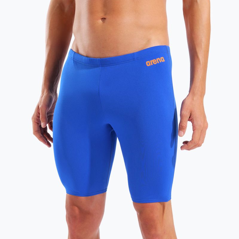 Jammery pływackie męskie arena Team Swim Jammer Solid neon blue/team orange 9