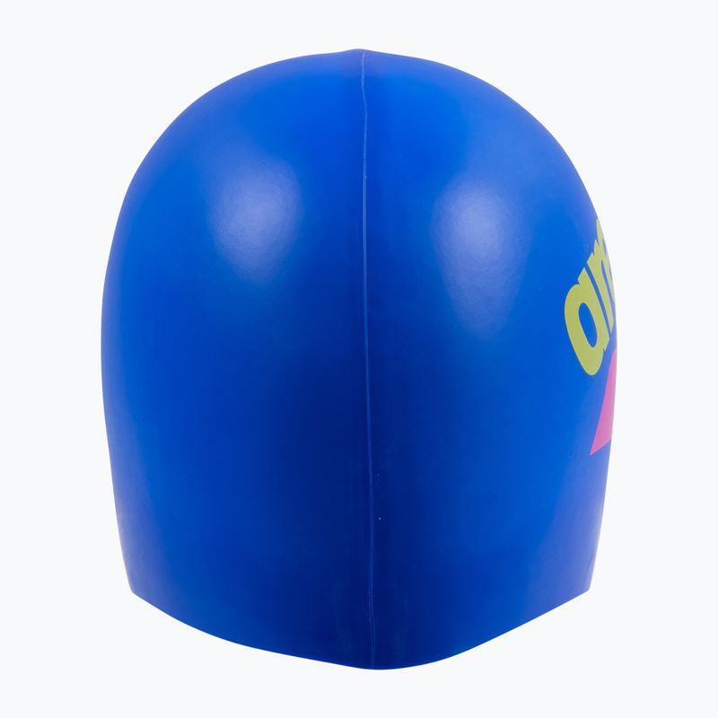 Czepek pływacki arena Big Logo neon blue/shocking pink/yellow star 5