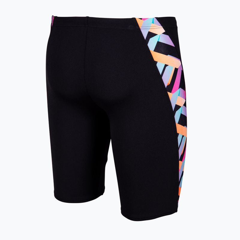 Jammery pływackie męskie arena Texture Swim black/black multi 4