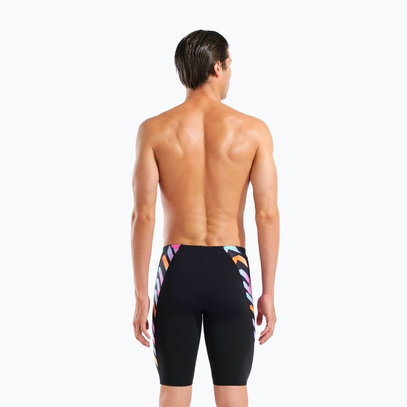 Jammery pływackie męskie arena Texture Swim black/black multi 7