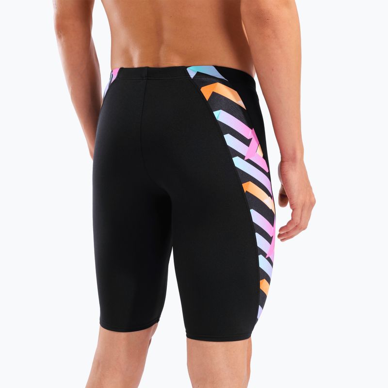 Jammery pływackie męskie arena Texture Swim black/black multi 9