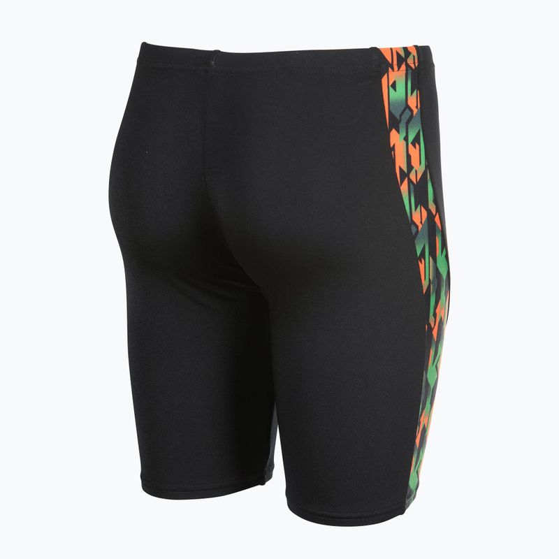 Jammery pływackie dziecięce arena Print Swim black/orange multi 4