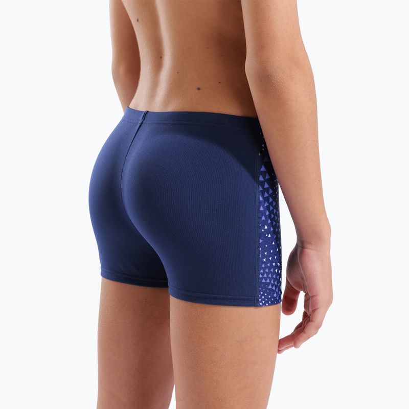 bokserki pływackie dziecięce arena Fireflow Swim Short navy/team navy 9