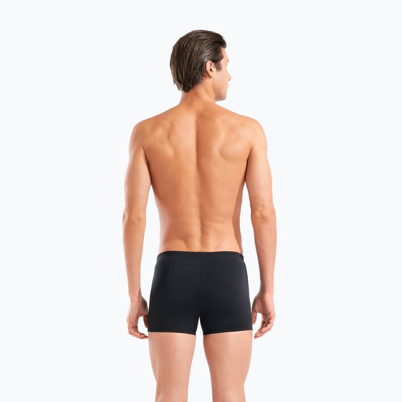 Bokserki pływackie męskie arena Graphic Swim Short black/turquoise 7