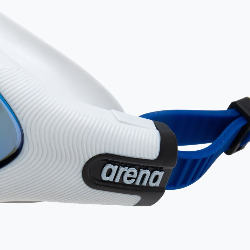 Okulary do pływania arena The One Plus Mirror blue mirror/white 6