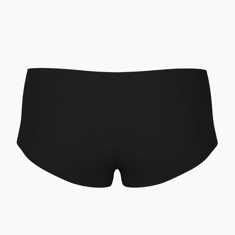 Bokserki pływackie męskie arena One Low Waist Short Big Logo black/black 2