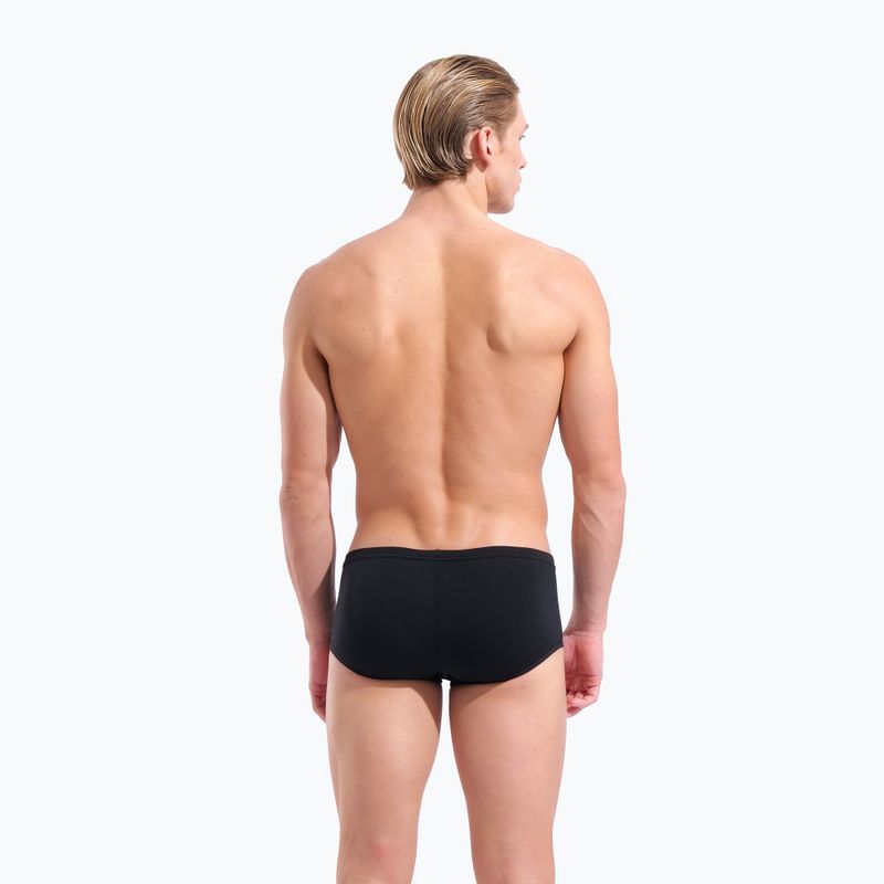 Bokserki pływackie męskie arena One Low Waist Short Big Logo black/black 7