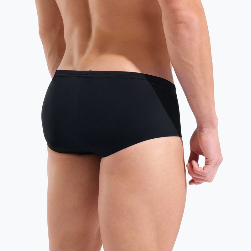 Bokserki pływackie męskie arena One Low Waist Short Big Logo black/black 9