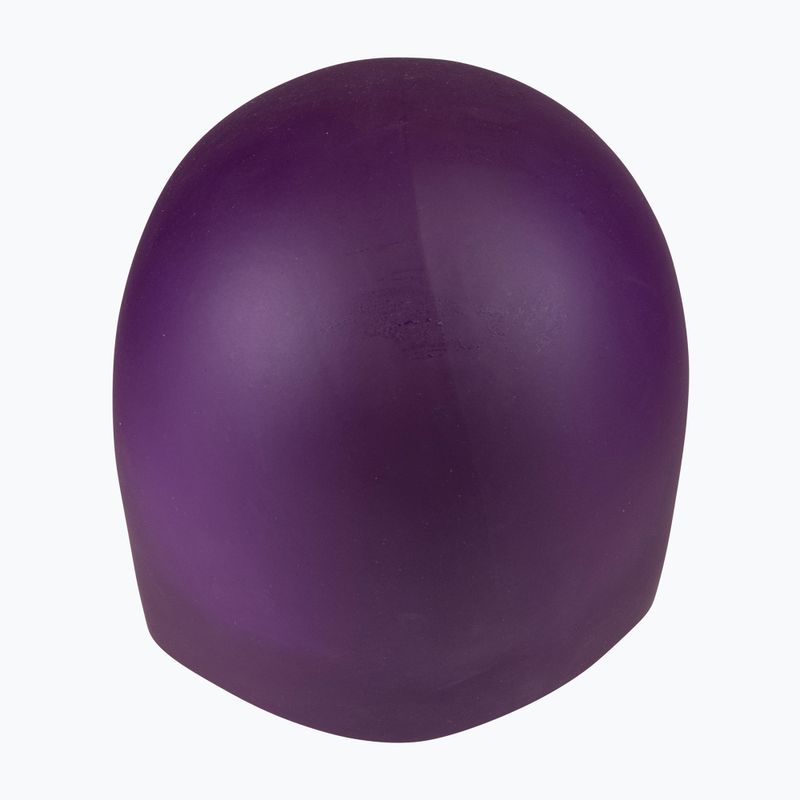 Czepek pływacki arena Long Hair plum/white 4