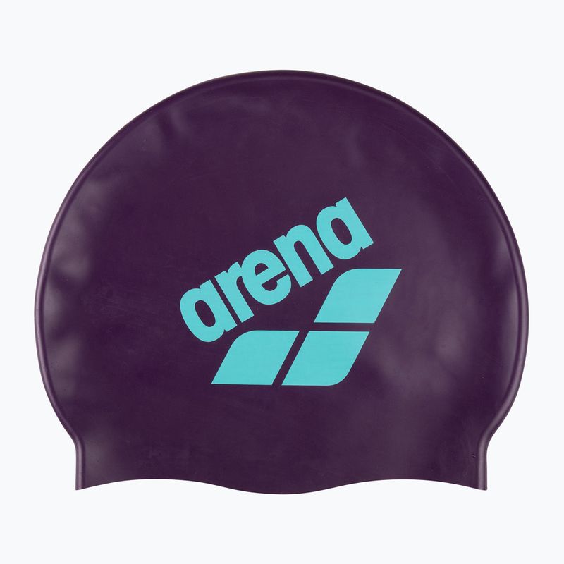 Czepek pływacki arena Big Logo plum water