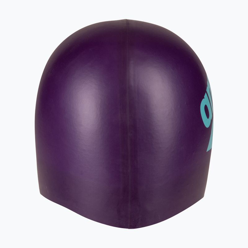Czepek pływacki arena Big Logo plum water 5