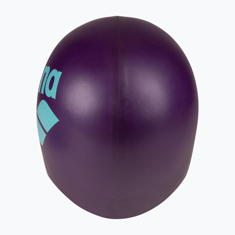 Czepek pływacki arena Big Logo plum water 6