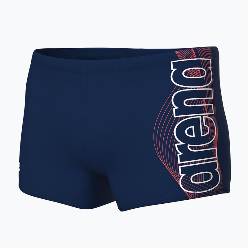 Bokserki pływackie męskie arena Basic Swim Short navy/white 3