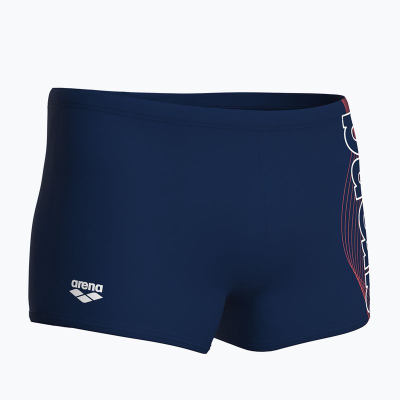 Bokserki pływackie męskie arena Basic Swim Short navy/white 4