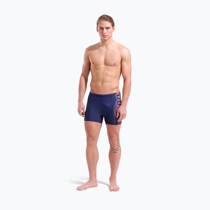 Bokserki pływackie męskie arena Basic Swim Short navy/white 6