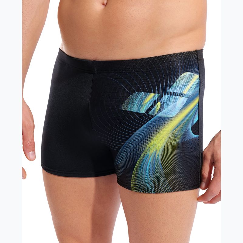 Bokserki pływackie męskie arena Jellyfish Swim Short black/multi 4