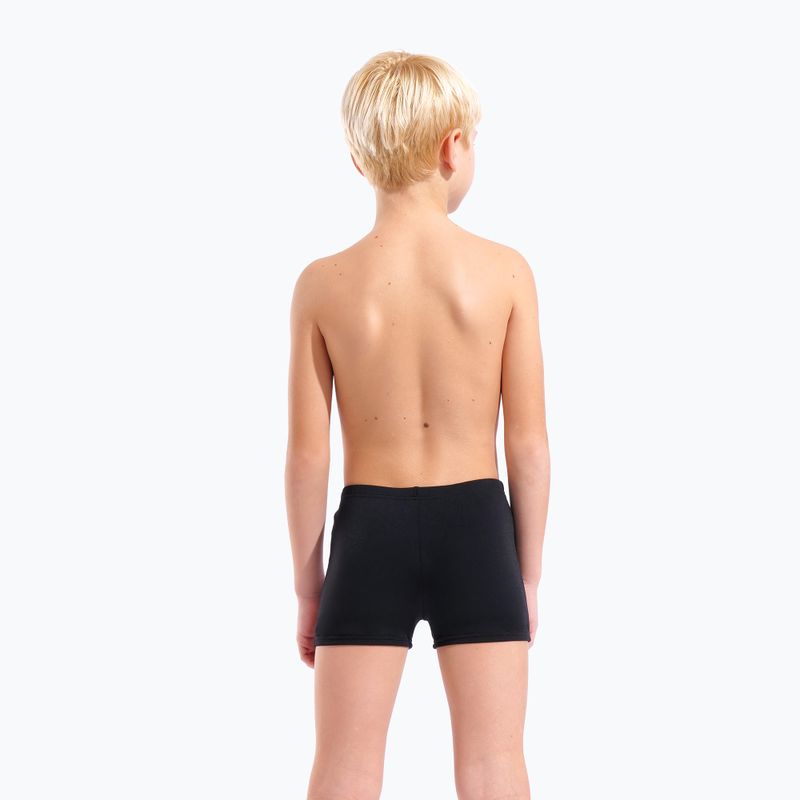 Bokserki kąpielowe chłopięce arena Loud Swim Short black/multi 3