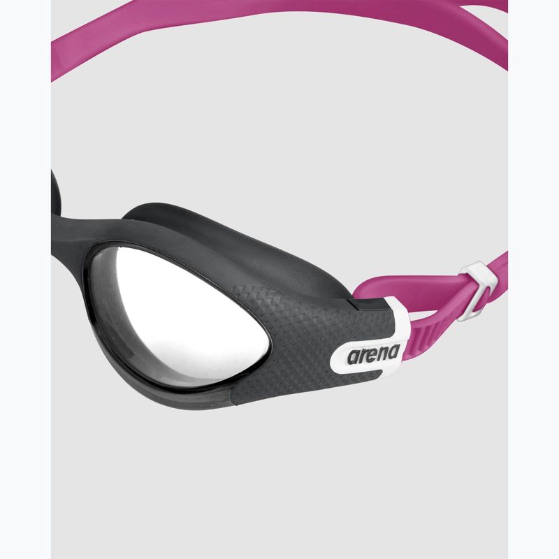 Okulary do pływania damskie Arena The One Plus clear/black/magenta 5