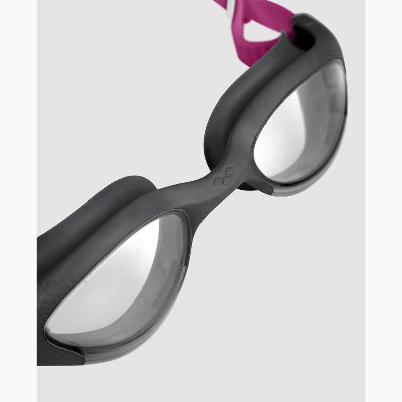 Okulary do pływania damskie Arena The One Plus clear/black/magenta 6