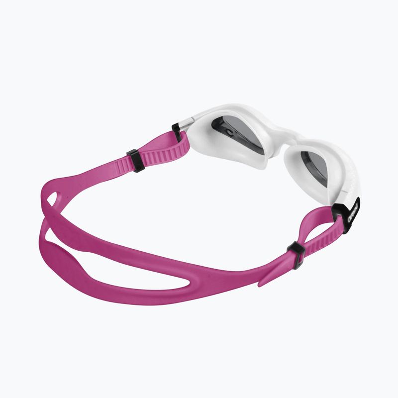 Okulary do pływania damskie Arena The One Plus light smoke/white/magenta 2