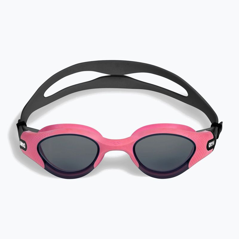 Okulary do pływania damskie Arena The One Plus smoke/pink/black 3