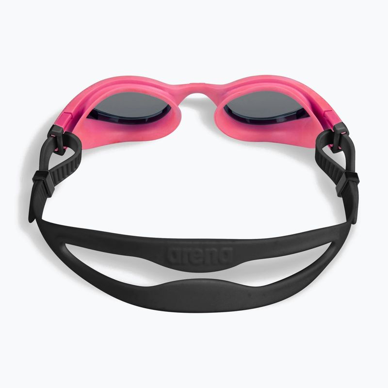 Okulary do pływania damskie Arena The One Plus smoke/pink/black 4