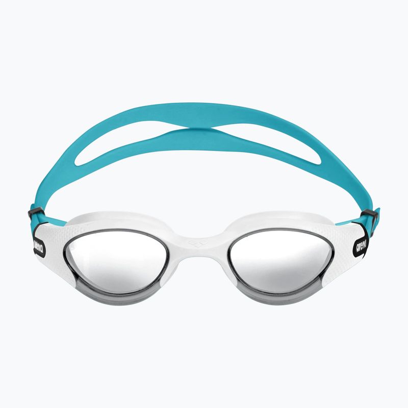 Okulary do pływania dziecięce Arena The One Plus clear/white/turquoise 3