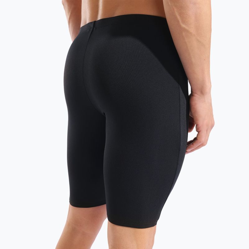 Jammery pływackie męskie arena Distortion Swim Jammer black/white 5