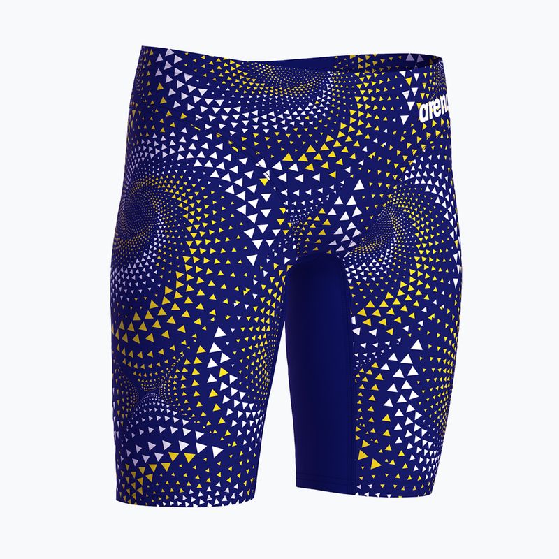 Jammery kąpielowe dziecięce arena Fireflow Swim Jammer navy/team navy yellow 4