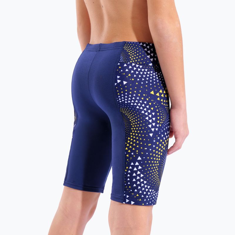 Jammery kąpielowe dziecięce arena Fireflow Swim Jammer navy/team navy yellow 9