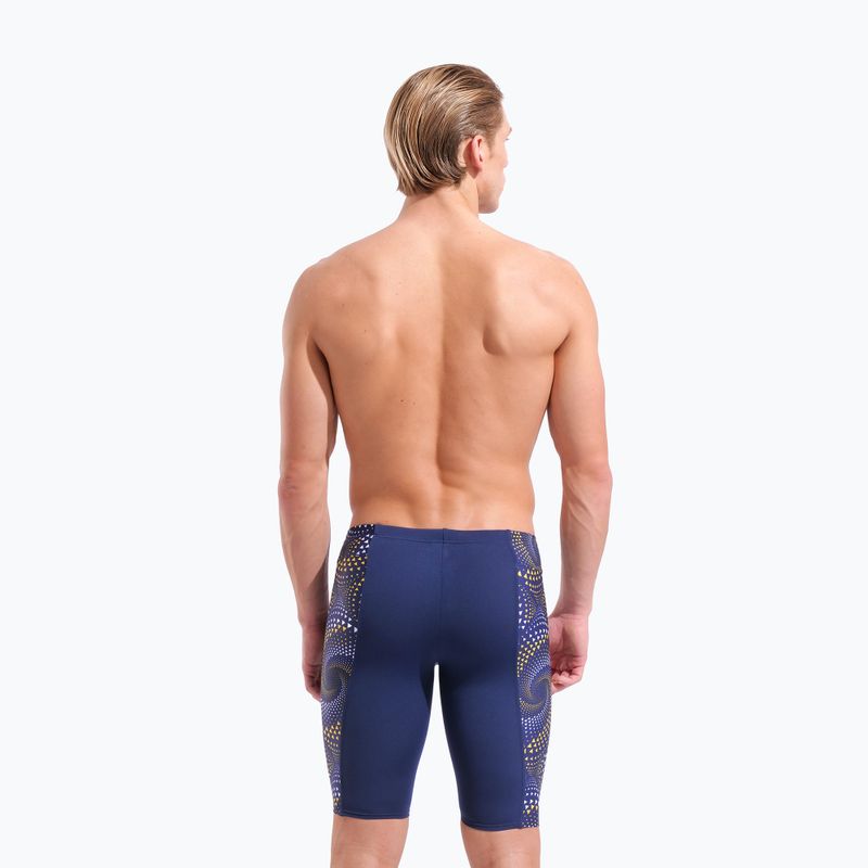Jammery pływackie męskie arena Fireflow Swim Jammer navy/tteam navy yellow 7