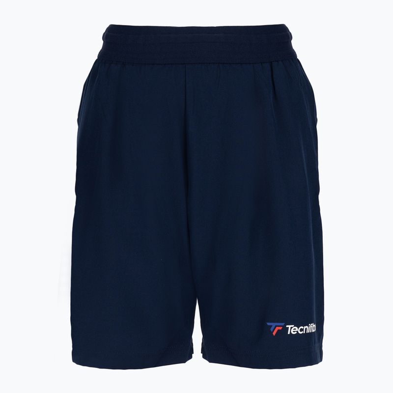 Spodenki tenisowe dziecięce Tecnifibre 23STRE Stretch marine