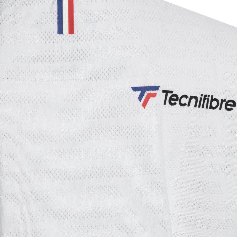 Koszulka polo tenisowa dziecięca Tecnifibre 22F3VE F3 Polo Jr white 4