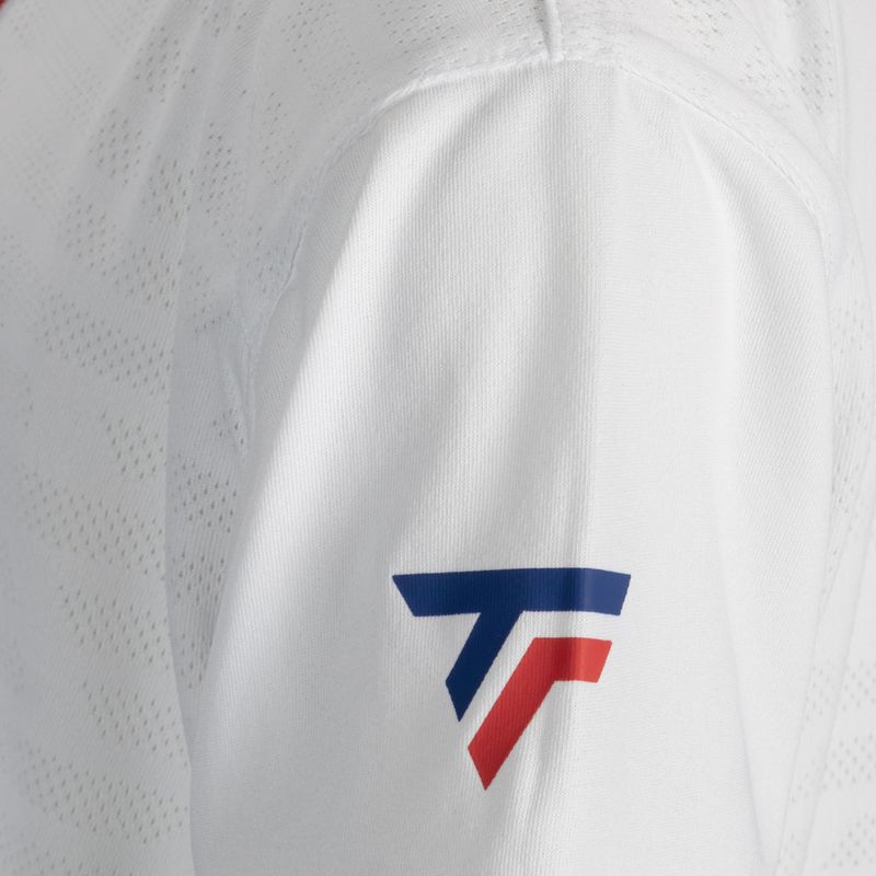 Koszulka polo tenisowa dziecięca Tecnifibre 22F3VE F3 Polo Jr white 5