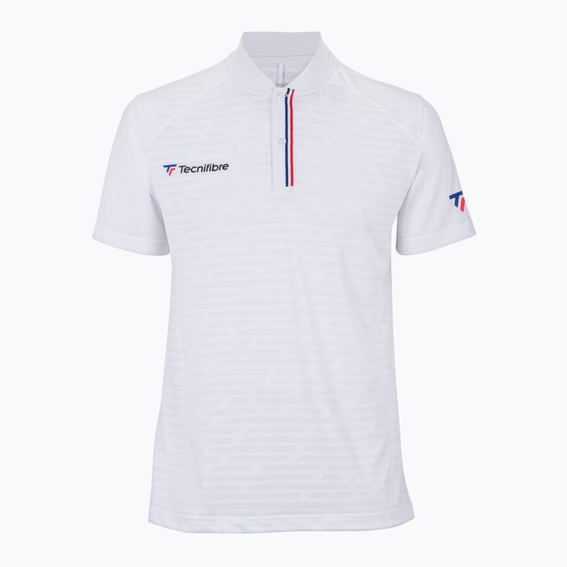 Koszulka polo tenisowa męska Tecnifibre 22F3VE F3 white
