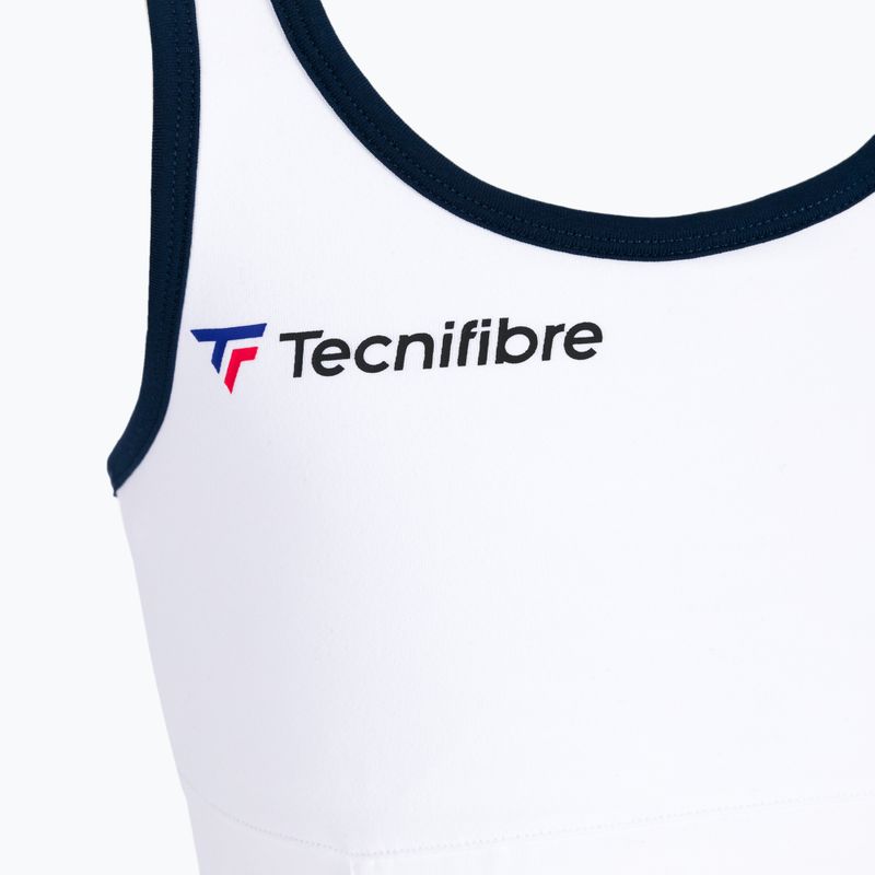 Koszulka tenisowa dziecięca Tecnifibre 22LAF3 F3 Tank Jr white 3