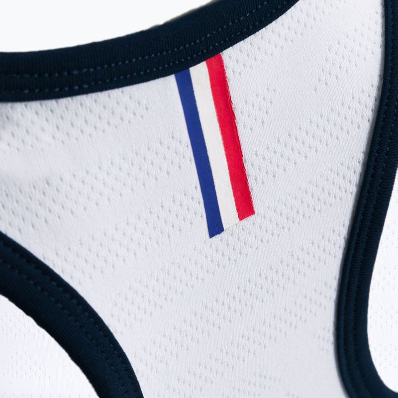 Koszulka tenisowa dziecięca Tecnifibre 22LAF3 F3 Tank Jr white 5