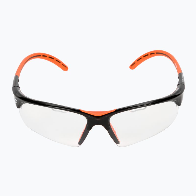 Okulary do squasha Tecnifibre Lunettes Aquash black/orange 3