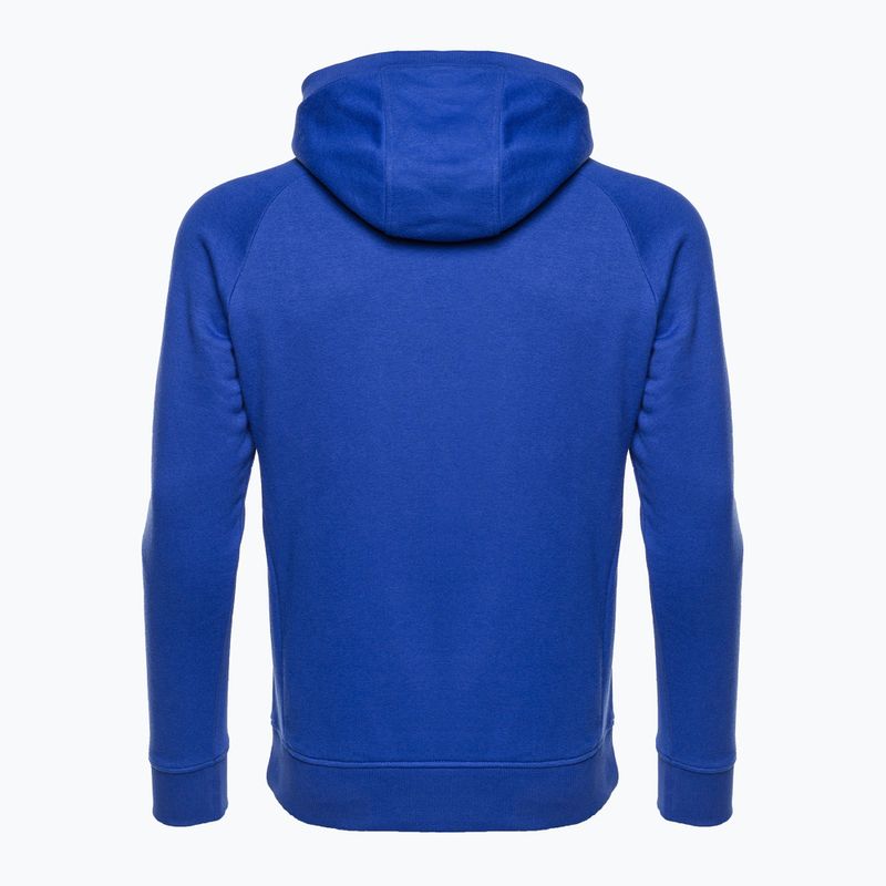 Bluza tenisowa męska Tecnifibre 21FLHO Fleece Hoodie royal 2