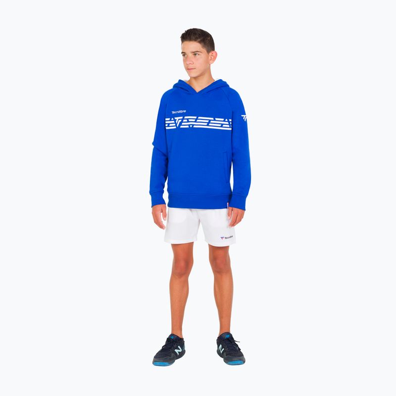 Bluza tenisowa dziecięca Tecnifibre 21FLHO Fleece Hoodie Jr royal 8