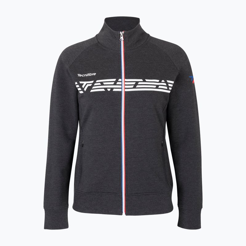 Bluza tenisowa dziecięca Tecnifibre 21LAHO Knit Jr black 6
