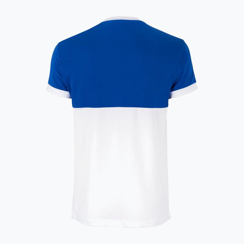 Koszulka tenisowa męska Tecnifibre 22F1ST F1 Stretch royal/white 2