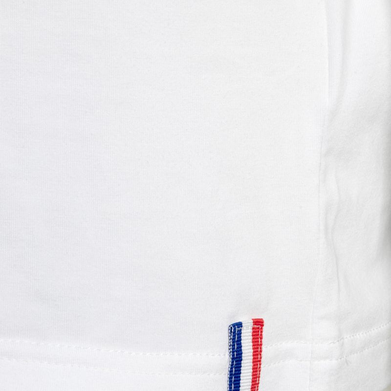 Koszulka tenisowa dziecięca Tecnifibre 22F1ST F1 Stretch Jr white/marine 5
