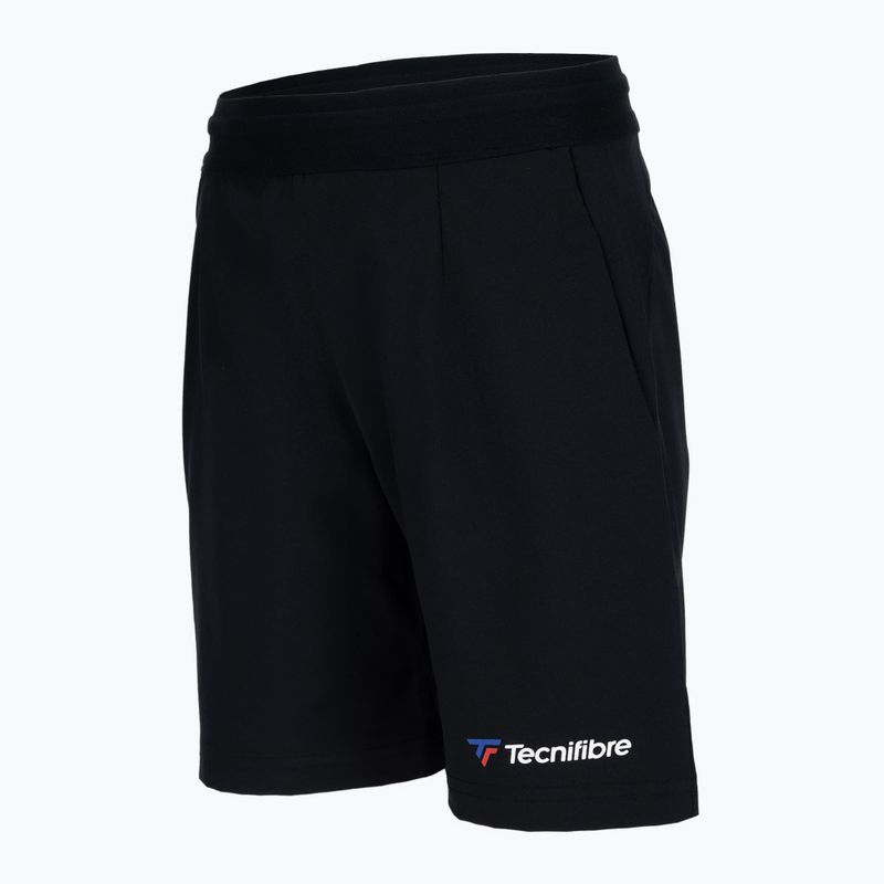 Spodenki tenisowe dziecięce Tecnifibre 23STRE Stretch black 3