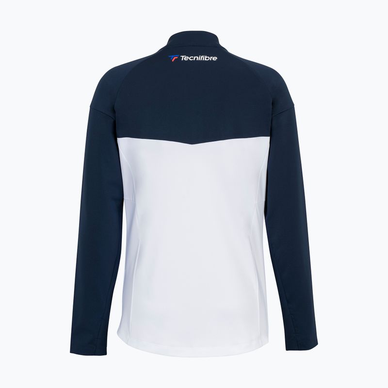Bluza tenisowa damska Tecnifibre 21WTECHJA Tech W white/marine 2