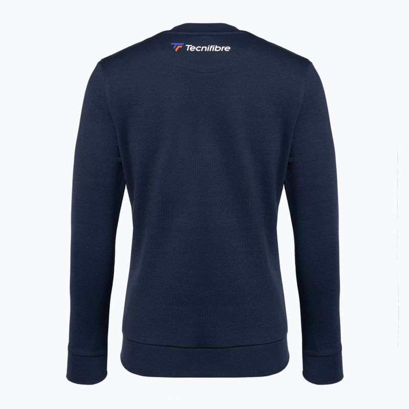 Bluza tenisowa damska Tecnifibre 21WFLSWEA Fleece W marine 2